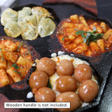 Cast-Iron Traditional Egg pan 23cm - Rear View