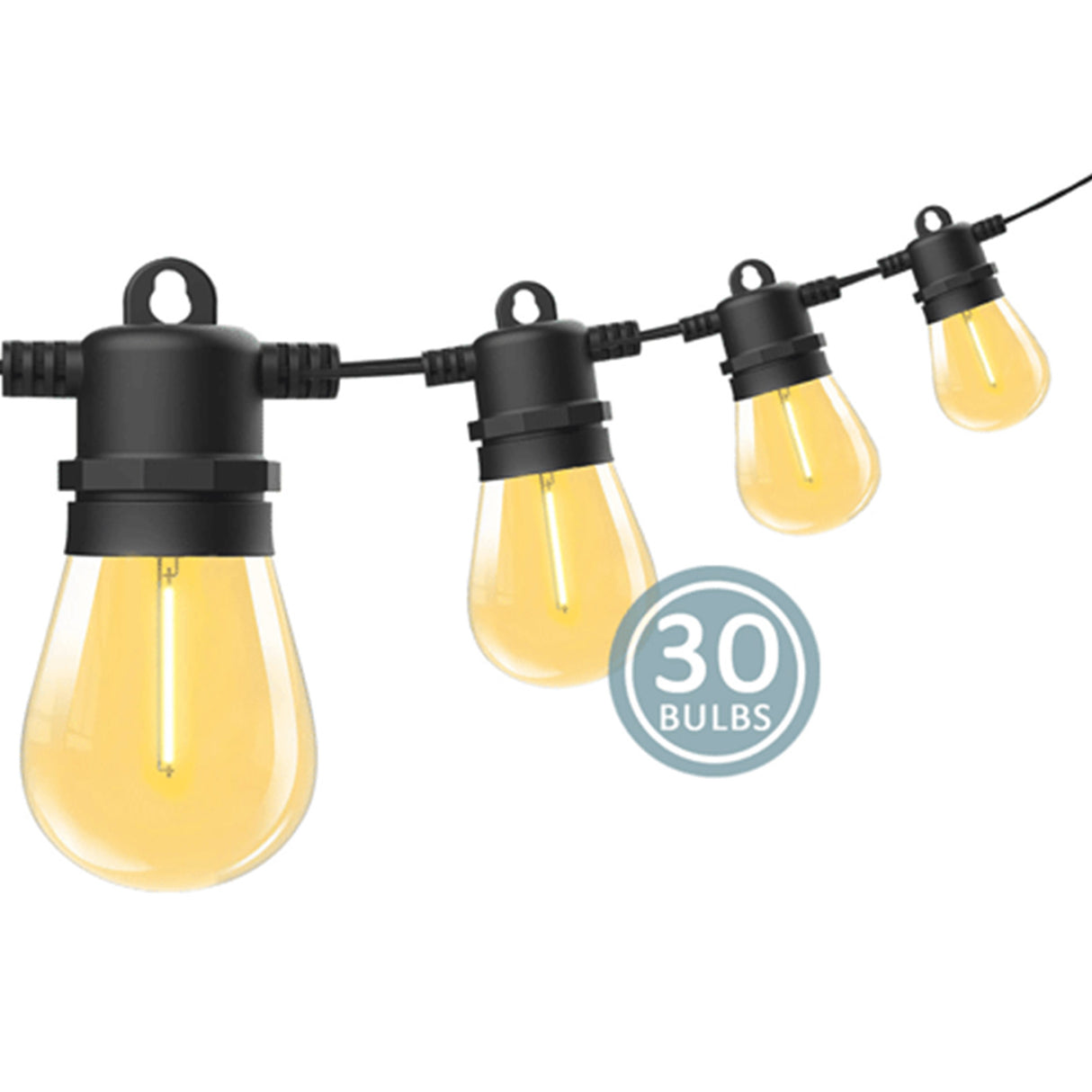 30 Bulbs 32M Festoon String Lights