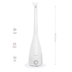 2X SANSAI Ultrasonic Air Humidifier 3.3L WHITE