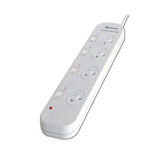 Sansai Powerboard - 4 Ways with Individual Switch - Side View