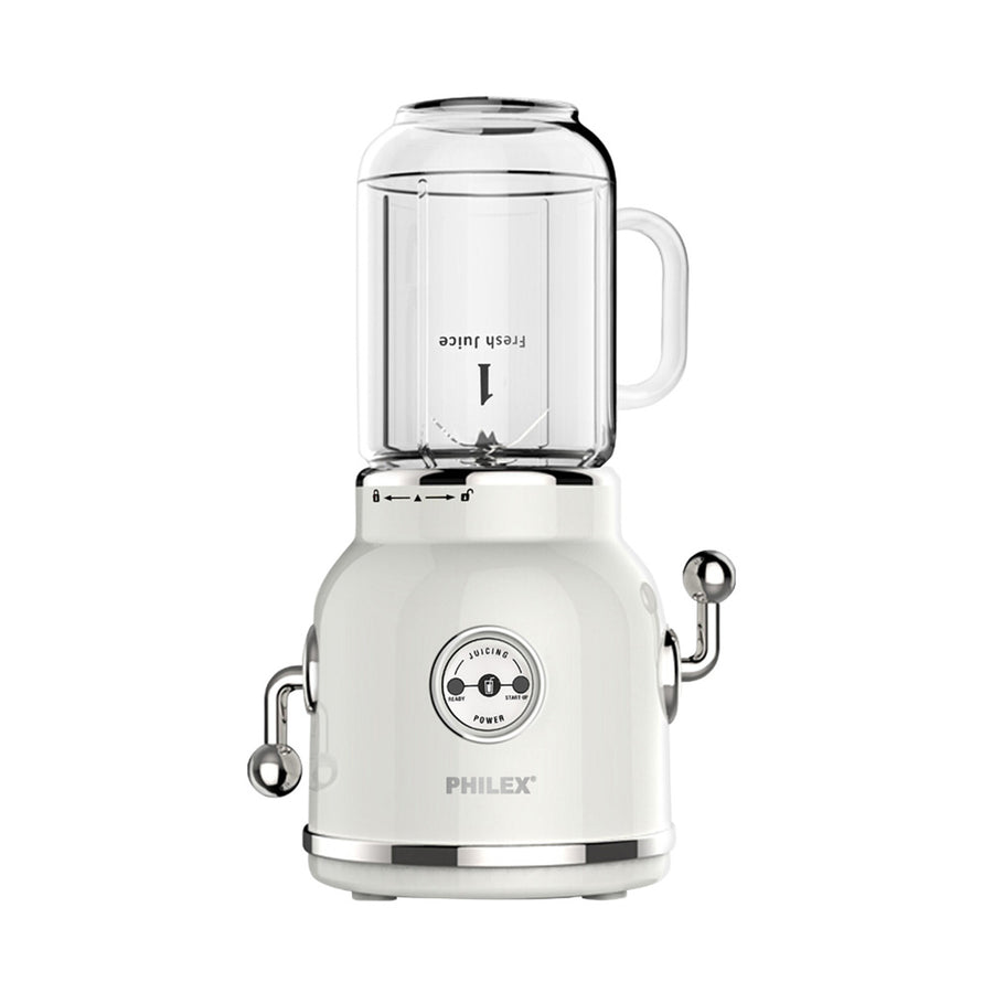 PHILEX Electric Blender Retro 600ml WHITE