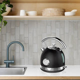 PHILEX Electric Kettle 1.7L BLACK - Front View
