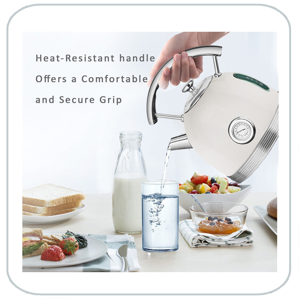 PHILEX Electric Kettle 1.7L IVORY