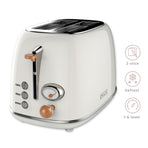 PHILEX 2 Slice Toaster OFF-WHITE / IVORY