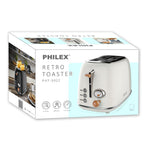 PHILEX 2 Slice Toaster OFF-WHITE / IVORY