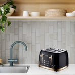 PHILEX 4 Slice Toaster BLACK