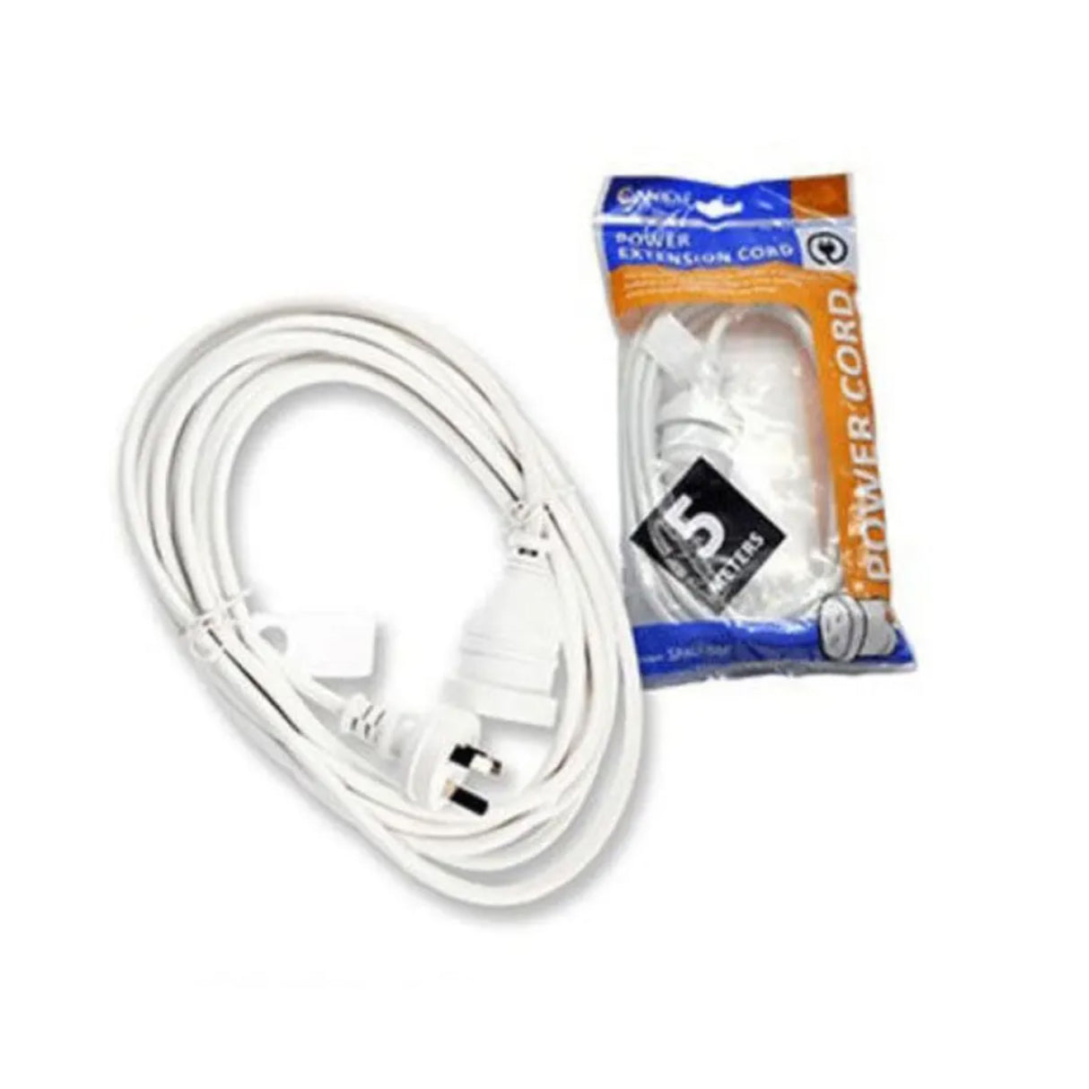 2X Sansai Power Extension Cord - 5 Meters