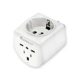 2X Sansai International Universal (2-ways) Travel Adaptor to Australia/NZ - Front View