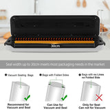 SANSAI 110W Vacuum Food Sealer WHITE