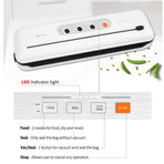 SANSAI 110W Vacuum Food Sealer WHITE
