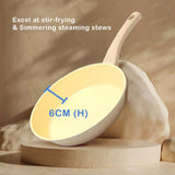 28cm Frypan - BEIGE