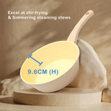 28cm Wok Pan - BEIGE
