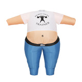 Inflatable Samson Costume Adult Suit Blow Up Party Fancy Dress Halloween Cosplay - Side View