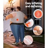 Inflatable Samson Costume Adult Suit Blow Up Party Fancy Dress Halloween Cosplay - Close-Up Angle