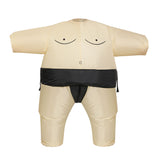 Inflatable Sumo Costume Adult Suit Blow Up Party Fancy Dress Halloween Cosplay - Side View
