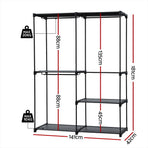 Artiss Wardrobe Clothes Rack Closet 181cm, image 3