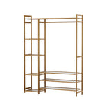 Artiss Wardrobe Clothes Rack Airer Coat Stand - Side View