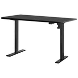 Artiss Standing Desk Motorised Black 120CM - Low Angle