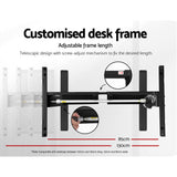 Artiss Standing Desk Motorised Black 140CM - 45-Degree Angle