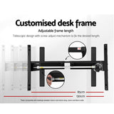 Artiss Standing Desk Motorised White 120CM - 45-Degree Angle