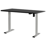 Artiss Standing Desk Motorised 120CM Black - Close-Up Angle