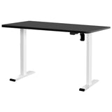Artiss Standing Desk Motorised Sit Stand Desks Black 120CM - Close-Up Angle