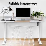 Artiss Standing Desk Motorised Sit Stand Desks 120CM - Rear View