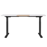Artiss Standing Desk Motorised Electric Dual Motor 120CM - Side View