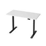 Artiss Standing Desk Motorised Dual Motor White 120CM - Close-Up Angle