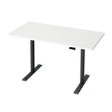 Artiss Standing Desk Motorised Dual Motor White 140CM - Close-Up Angle