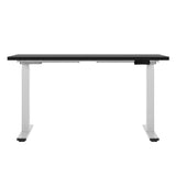 Artiss Standing Desk Motorised Dual Motor 120CM Black - Side View