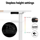 Artiss Standing Desk Motorised Dual Motor 120CM - 45-Degree Angle
