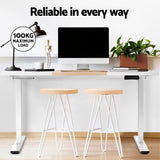 Artiss Standing Desk Motorised Dual Motor 120CM - Rear View