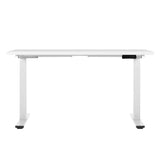 Artiss Standing Desk Motorised Dual Motor 140CM White - Side View