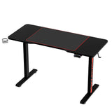 Artiss Gaming Desks Standing Desk Motorised 140CM Black