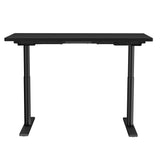 Artiss Standing Desk Motorised Electric Dual Motor Black 120CM - Side View