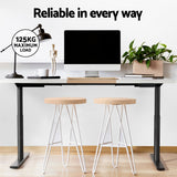Artiss Standing Desk Motorised Electric Dual Motor 120CM - Rear View