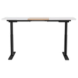 Artiss Standing Desk Motorised Electric Dual Motor 140CM - Side View