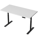 Artiss Standing Desk Motorised Electric Dual Motor White 140CM - Close-Up Angle