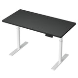 Artiss Electric Standing Desk Sit Stand Desks Motorised Dual Motor 120CM Black - Close-Up Angle