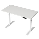 Artiss Standing Desk Motorised Electric Dual Motor 120CM White - Close-Up Angle