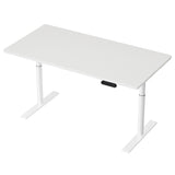 Artiss Standing Desk Motorised Electric Dual Motor 140CM White - Close-Up Angle