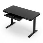 Artiss Electric Standing Desk Motorised Glass Top Black 120CM