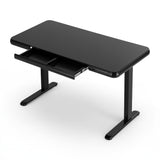 Artiss Standing Desk Motorised Tempered Glass Top Electric Black 120CM