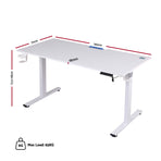Artiss Electric Standing Desk Height Adjustable Gaming Desk Home Office 140cm