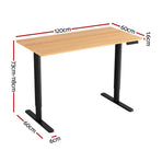 120CM Artiss Electric Standing Desk Sit Stand Desks Home Office Computer Desk, Adjustable Height