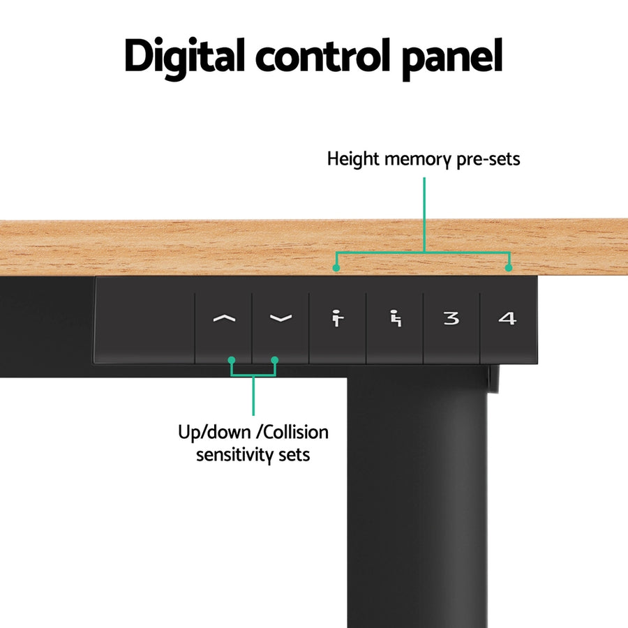 120CM Artiss Electric Standing Desk Sit Stand Desks Home Office Computer Desk, image 5