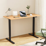 120CM Artiss Electric Standing Desk Sit Stand Desks Home Office Computer Desk - Close-Up Angle