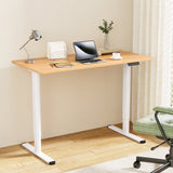 120CM Artiss Electric Standing Desk Sit Stand Desks Home Office Computer Desk - Close-Up Angle