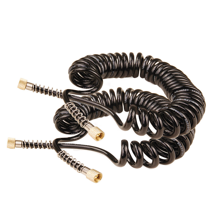 2X 1/8in 3M Coiled Retractable Air Hose